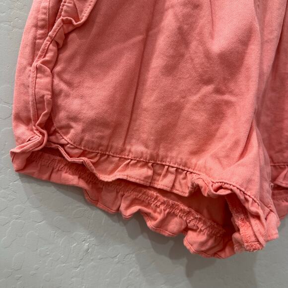 Crewcuts Peach Ruffle Shorts - Picture 3 of 6